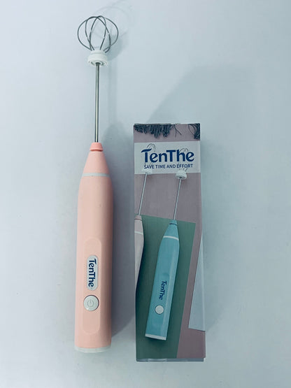 TenThe Mini Mixer Handheld,Cordless Electric Beater Whisk for Egg, Milk, Coffee and Baby Food,Strong Three Speed Adjustable