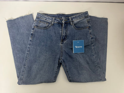 Tenove Light Blue Washed Straight Jeans A Relaxed & Versatile Essential for Daily Outfits