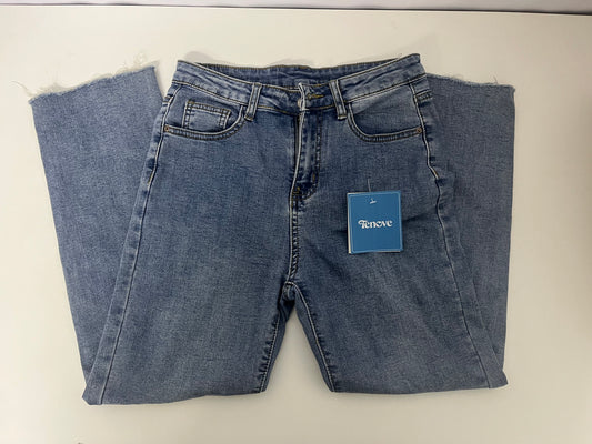 Tenove Light Blue Washed Straight Jeans A Relaxed & Versatile Essential for Daily Outfits