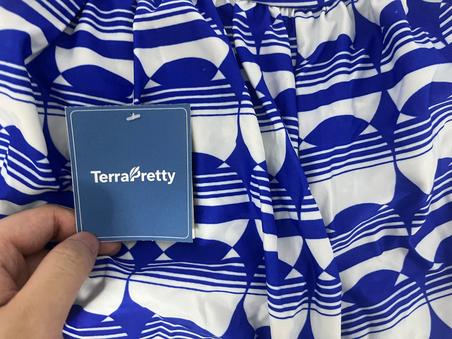 TerraPretty Geometric Print Casual Shorts Trendy & Stylish Comfortable & Skin-Friendly An Eye-Catching Choice for Summer Styling