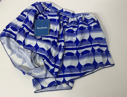 TerraPretty Geometric Print Casual Shorts Trendy & Stylish Comfortable & Skin-Friendly An Eye-Catching Choice for Summer Styling