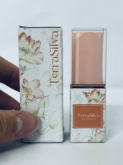 TerraSilva Lipstick for Women - Smudge Proof Lip Stick, Long Lasting Satin Lipstick with No Bleed Hydrating Formula