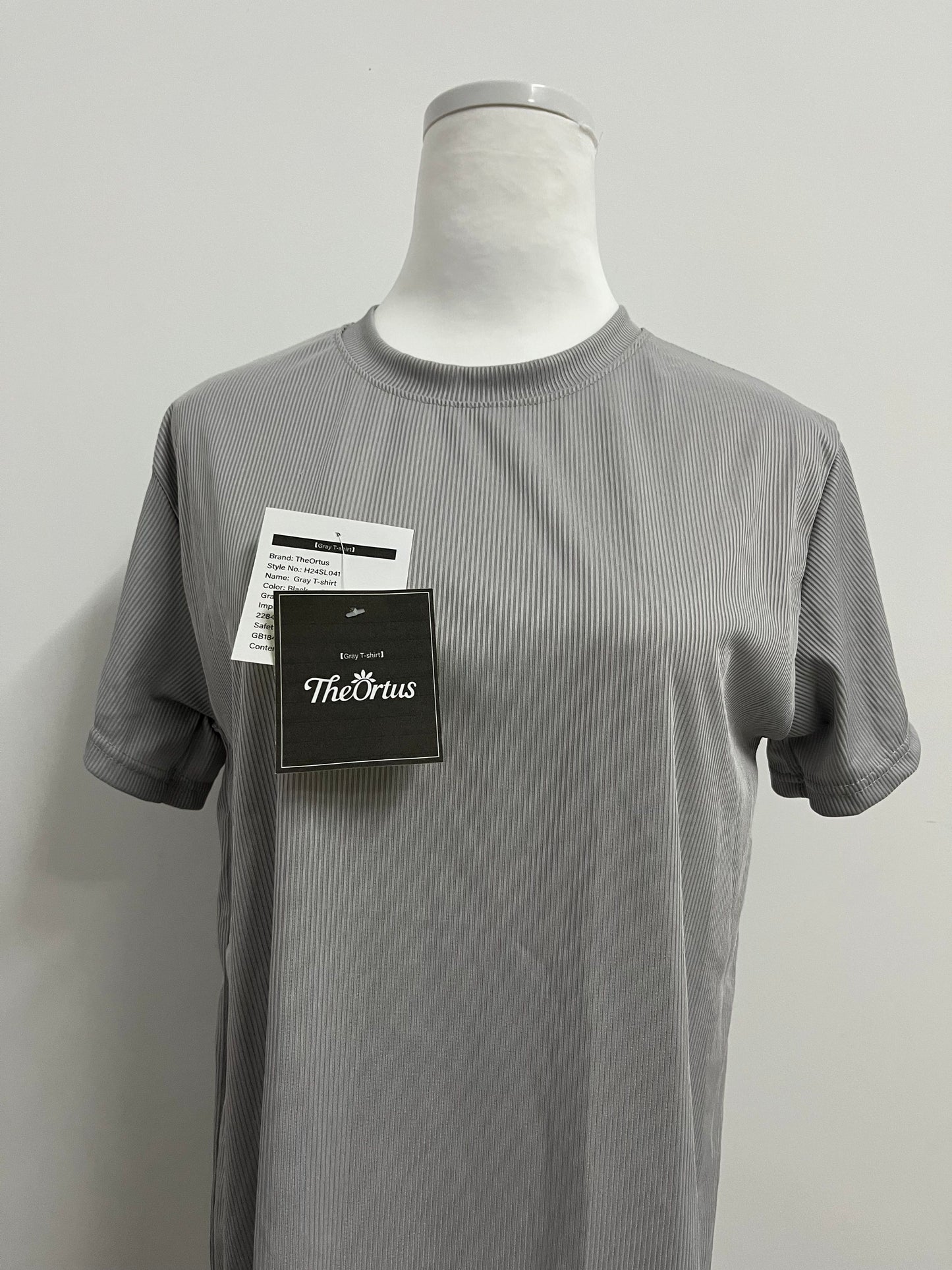 TheOrtus Men's Crewneck T-Shirts Short Sleeve Heavy Weight Tees Athletic Casual Basic T Shirt