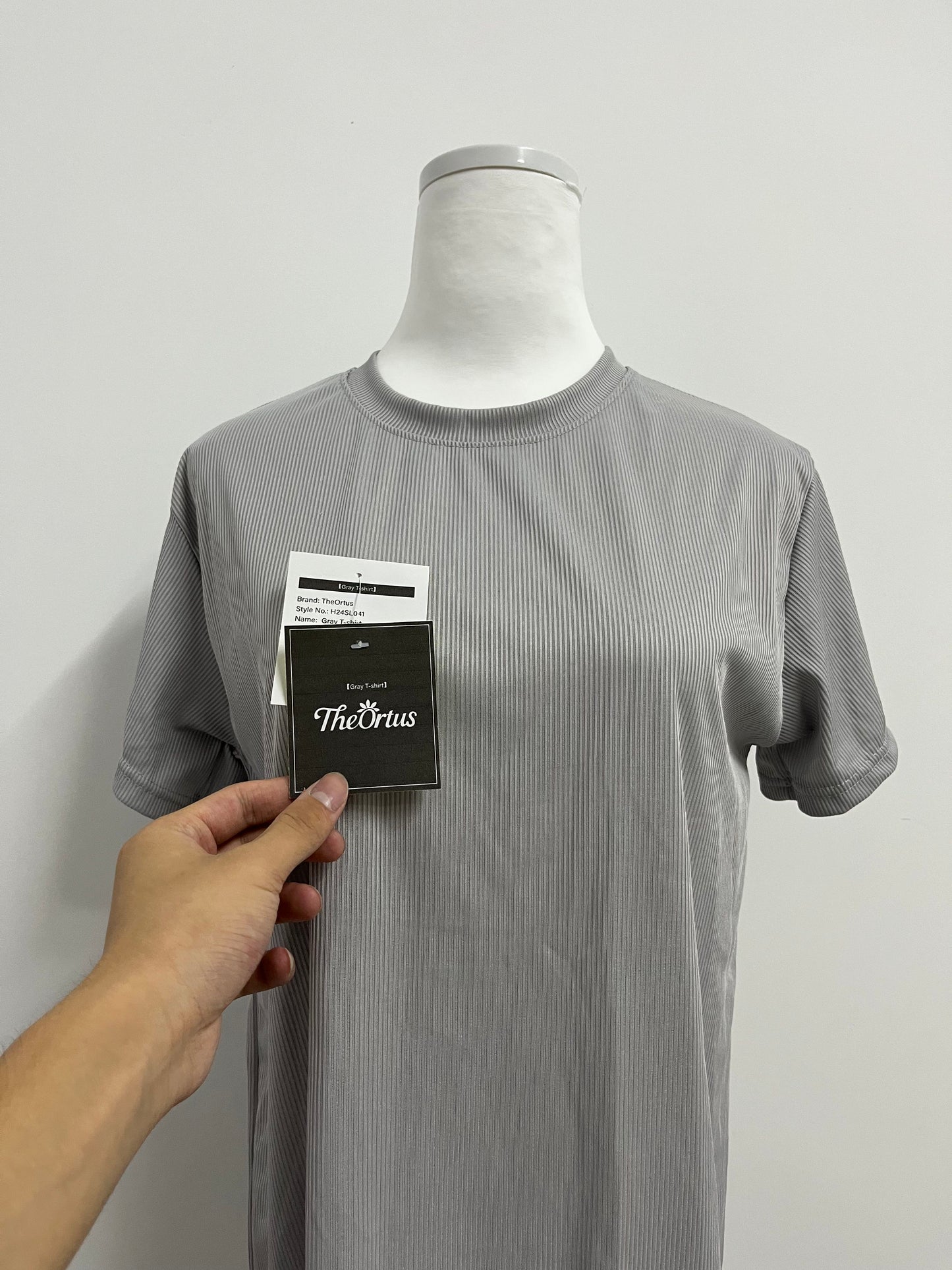 TheOrtus Men's Crewneck T-Shirts Short Sleeve Heavy Weight Tees Athletic Casual Basic T Shirt