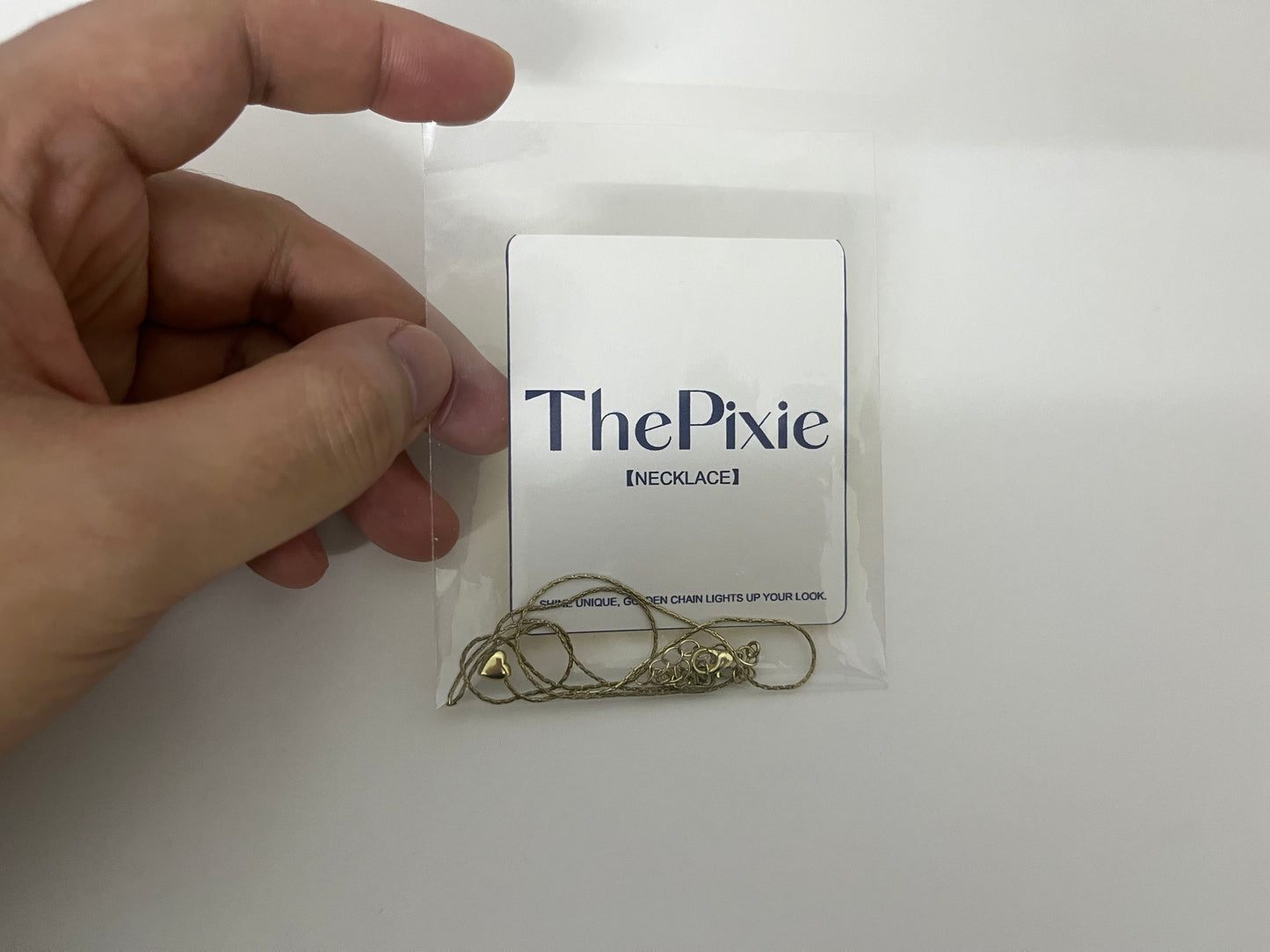 ThePixie Heart Pendant Dainty Necklace An Elegant & Gentle Styling Essential