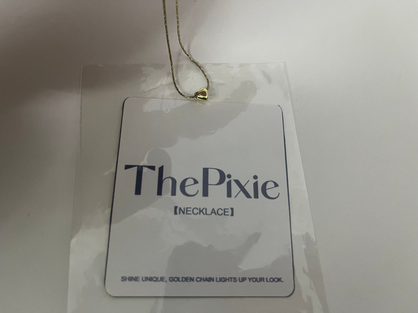 ThePixie Heart Pendant Dainty Necklace An Elegant & Gentle Styling Essential
