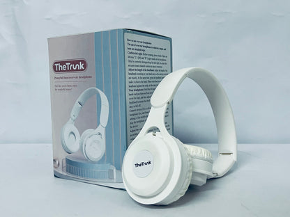 TheTrunk Bluetooth Headphones Over Ear, Foldable Lightweight Wireless Headsets, HiFi Stereo, HD Microphone, 30H Playtime