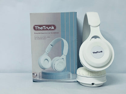TheTrunk Bluetooth Headphones Over Ear, Foldable Lightweight Wireless Headsets, HiFi Stereo, HD Microphone, 30H Playtime