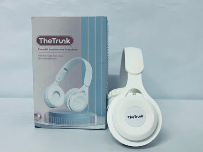 TheTrunk Bluetooth Headphones Over Ear, Foldable Lightweight Wireless Headsets, HiFi Stereo, HD Microphone, 30H Playtime