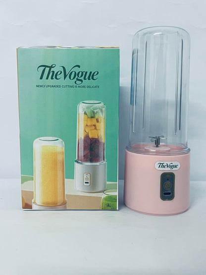 TheVogue Portable Blender 14oz for Juices & Smoothies with 4 blades Puwerful performances Fusion Blender  USB Rechargeable