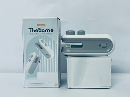 Theacme Portable Handheld Mini Heat Sealer Machine for Snack Bags Compact Sealing Device Magnetic Back for Easy Storage for Use