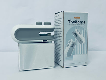Theacme Portable Handheld Mini Heat Sealer Machine for Snack Bags Compact Sealing Device Magnetic Back for Easy Storage for Use