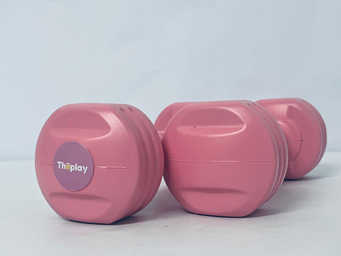 Theplay Dumbbel Dumbbell Women's Fitness Home Fitness Training Equipment Arm Muscle Training Rubber-coated Small Dumbbell Barbell