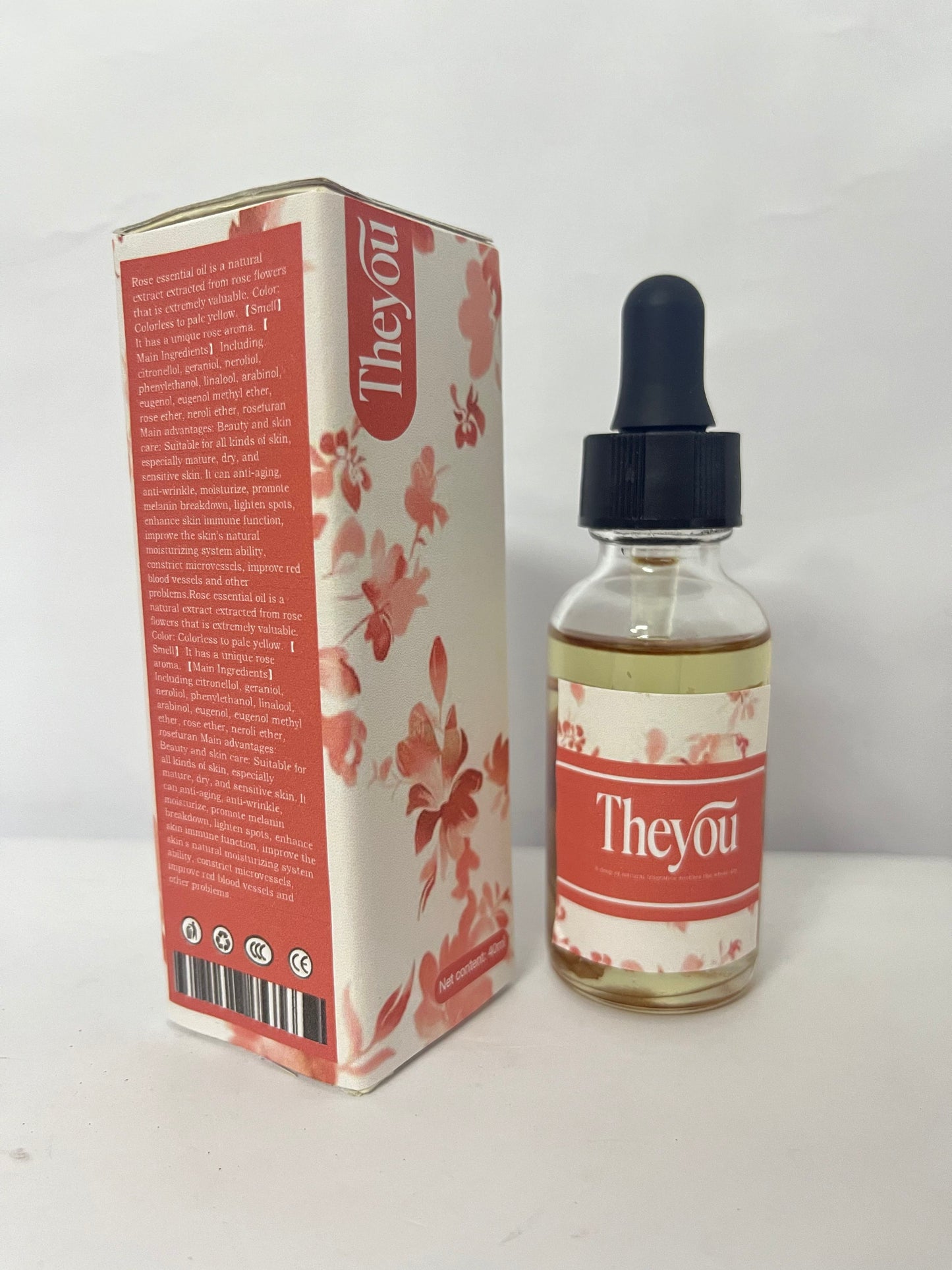 Theyou Natural Mint Fresh Feminine Care Oil, Reduces Odor, Restores pH Balance, All Natural, Herbal Blend with Tea Tree Oil, Lemongrass, Jasmine & Chamomile Oils