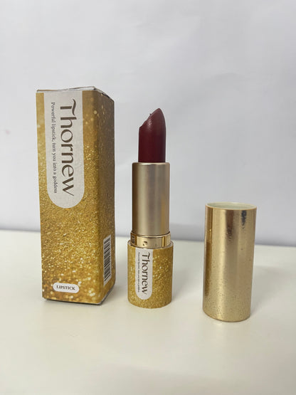 Thornew Golden Shimmer Luxury Lipstick Rich Color Payoff Long-Lasting A Luxurious Shaper of Lip Charm