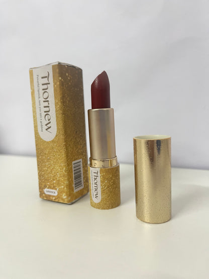 Thornew Golden Shimmer Luxury Lipstick Rich Color Payoff Long-Lasting A Luxurious Shaper of Lip Charm