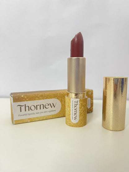 Thornew Golden Shimmer Luxury Lipstick Rich Color Payoff Long-Lasting A Luxurious Shaper of Lip Charm