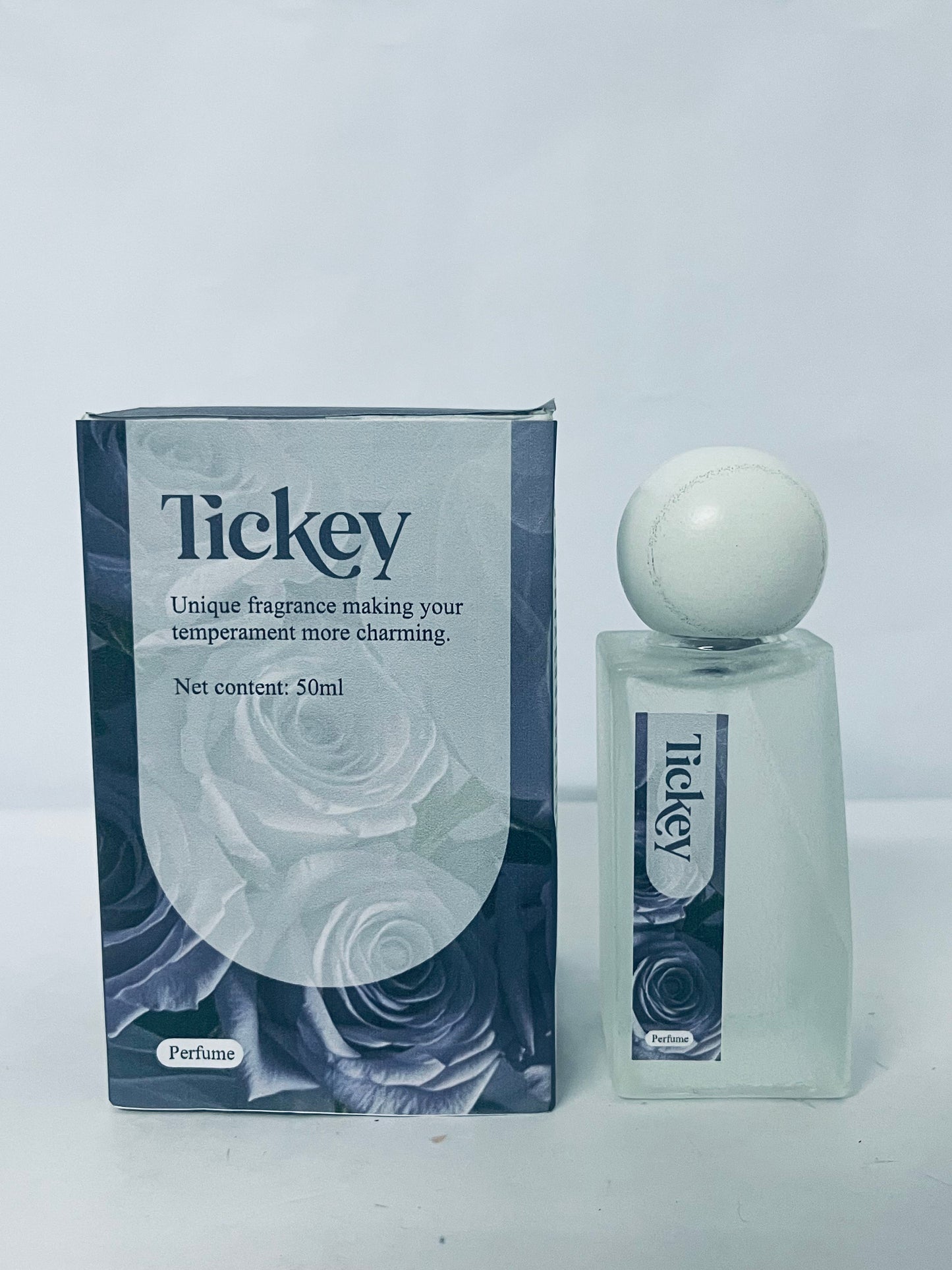 Tickey Unique Charm Perfume 50ml, Long-Lasting Niche Premium Fragrance, Unisex Personalized Scent