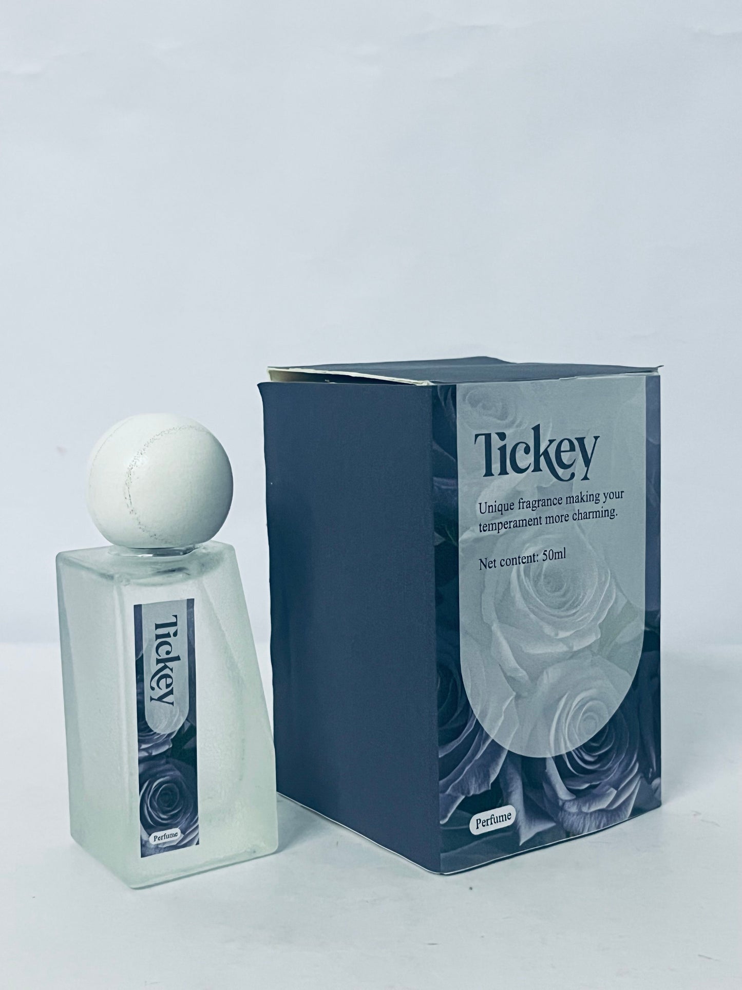 Tickey Unique Charm Perfume 50ml, Long-Lasting Niche Premium Fragrance, Unisex Personalized Scent