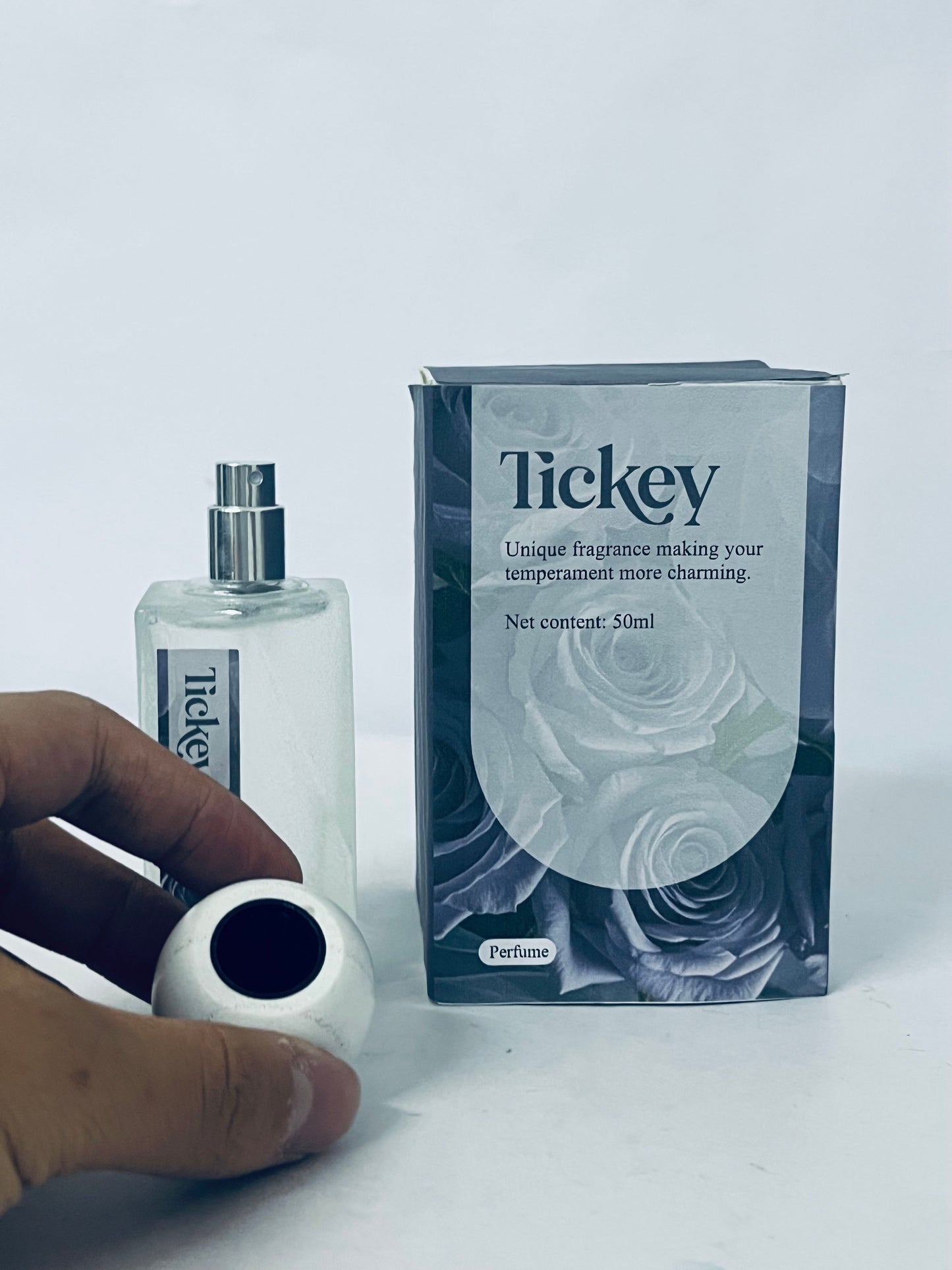 Tickey Unique Charm Perfume 50ml, Long-Lasting Niche Premium Fragrance, Unisex Personalized Scent