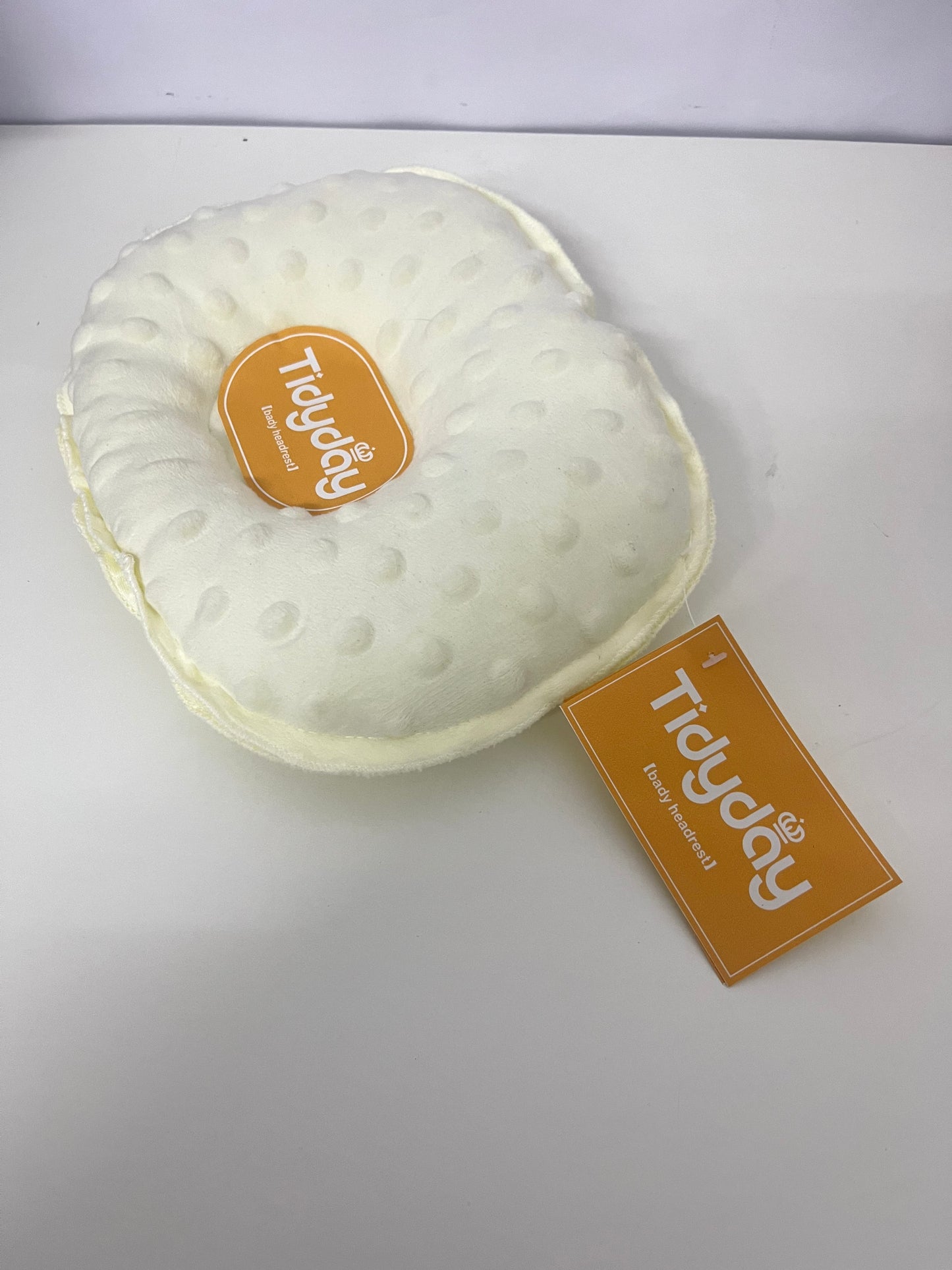 [Tidyday Pillows]——Minky Dot Baby Shaping Pillow - Anti-Flat Head Soothing Pillow