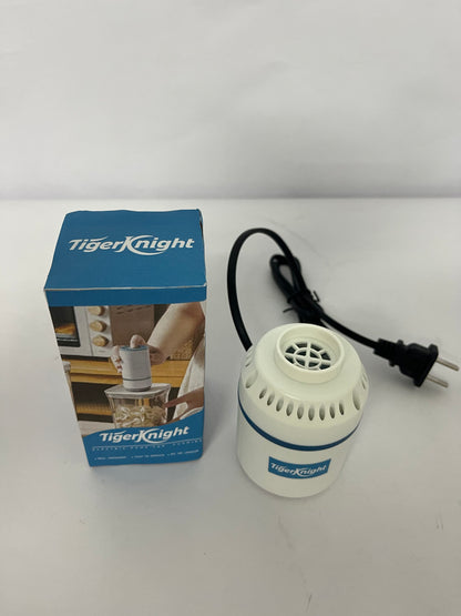 TigerKnight Electric Pump for Vacuum Bags, Compression Bag Pump for Vacuuming Clothing, Quilts, Portable Storage Bag Pump with 1.26 inches Outlet, Fits Most Compression Bags (Storage Bag Not Included)