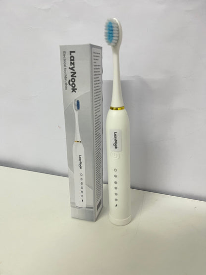 LazyNook Multi-Mode Sonic Electric Toothbrush - Efficient Teeth Cleaning and Gum Care Rechargeable Toothbrush