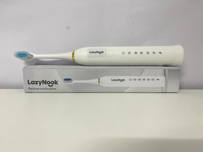 LazyNook Multi-Mode Sonic Electric Toothbrush - Efficient Teeth Cleaning and Gum Care Rechargeable Toothbrush