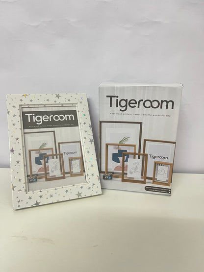 Tigeroom Starry Solid Wood Picture Frame, Frame the Wonderful Life Moments