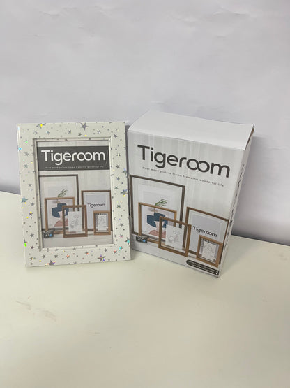 Tigeroom Starry Solid Wood Picture Frame, Frame the Wonderful Life Moments