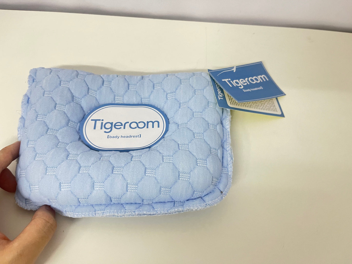 Tigeroom Baby Headrest Pillow, Support Head Shape Development, Breathable & Comfortable for Newborns