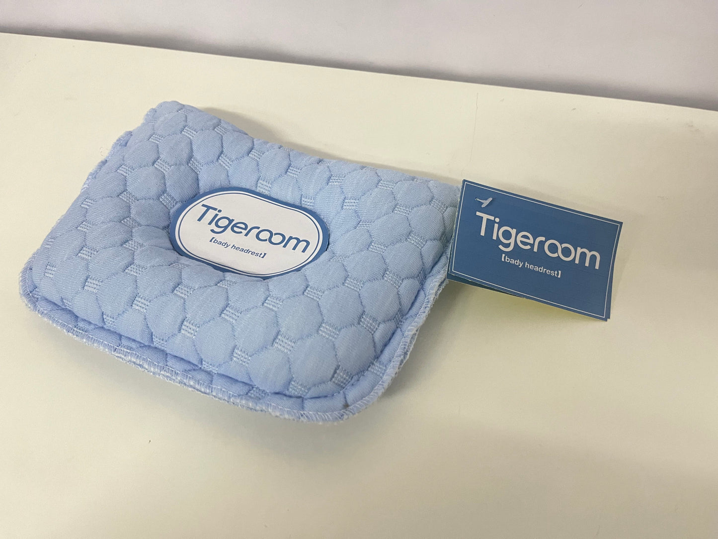 Tigeroom Baby Headrest Pillow, Support Head Shape Development, Breathable & Comfortable for Newborns