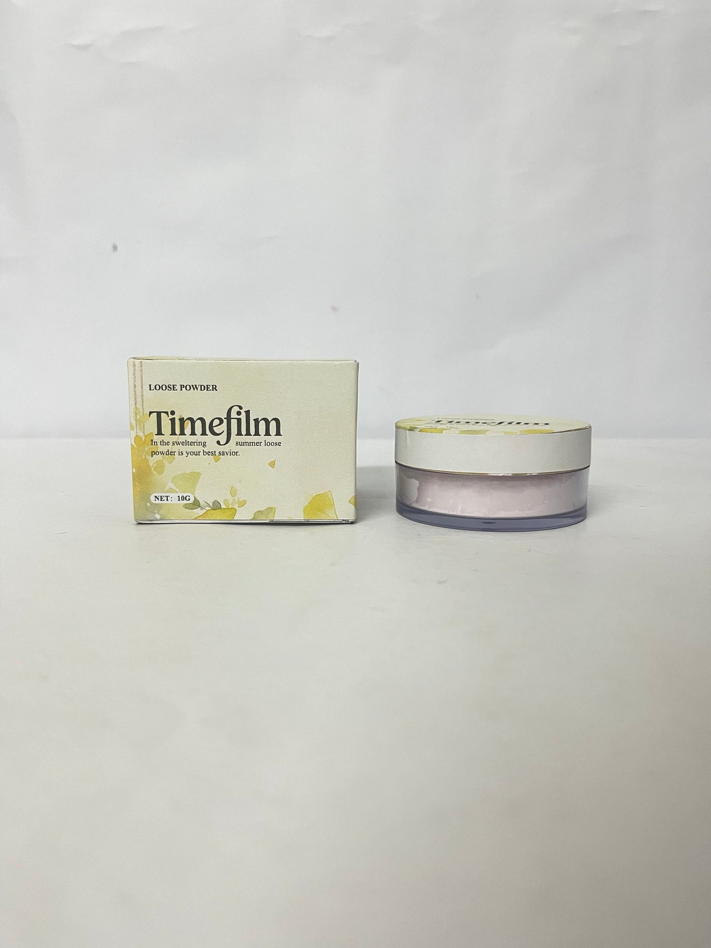 Timefilm Original Loose Powder Foundation, Clean Mineral Powder Face Makeup, Sheer-to-Full Coverage, Talc-Free, Non-Comedogenic, Vegan