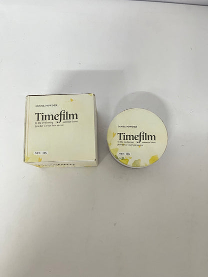 Timefilm Original Loose Powder Foundation, Clean Mineral Powder Face Makeup, Sheer-to-Full Coverage, Talc-Free, Non-Comedogenic, Vegan