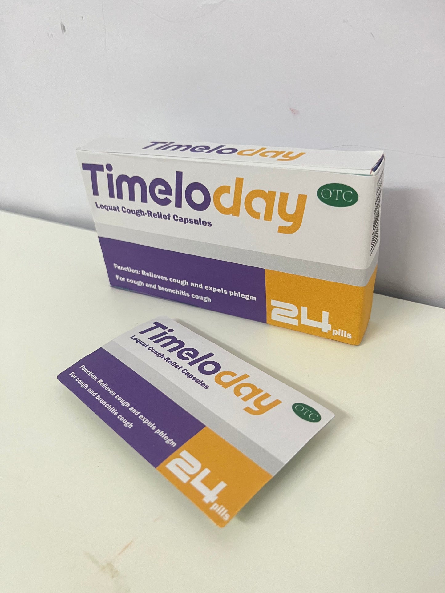 Timeloday Cough treatment preparations Loquat Cough-Relief Capsules Relieve Cough & Expel Phlegm Soothe Bronchial Tract A Caring Guardian for Respiratory Health