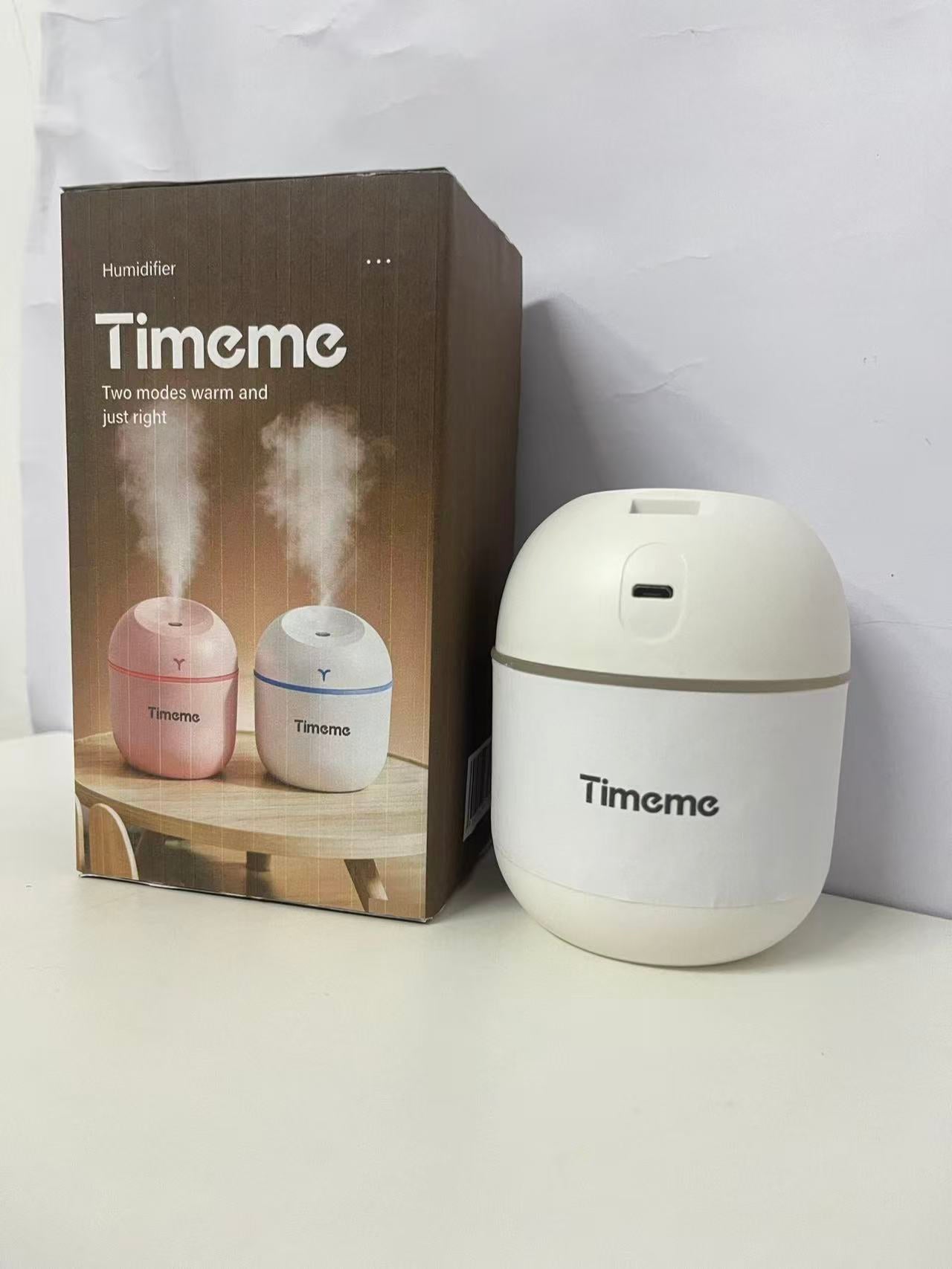 [Timeme Humidifiers]——Mini Dual-Spray Humidifier - Portable Quiet Desktop Hydrator