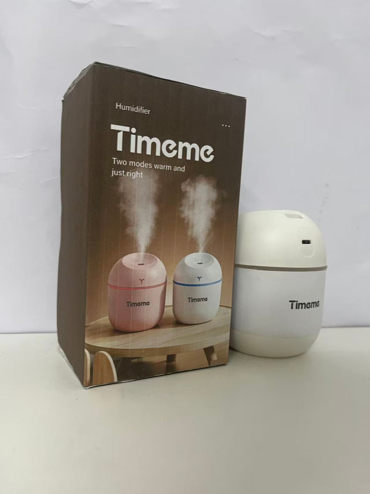 [Timeme Humidifiers]——Mini Dual-Spray Humidifier - Portable Quiet Desktop Hydrator