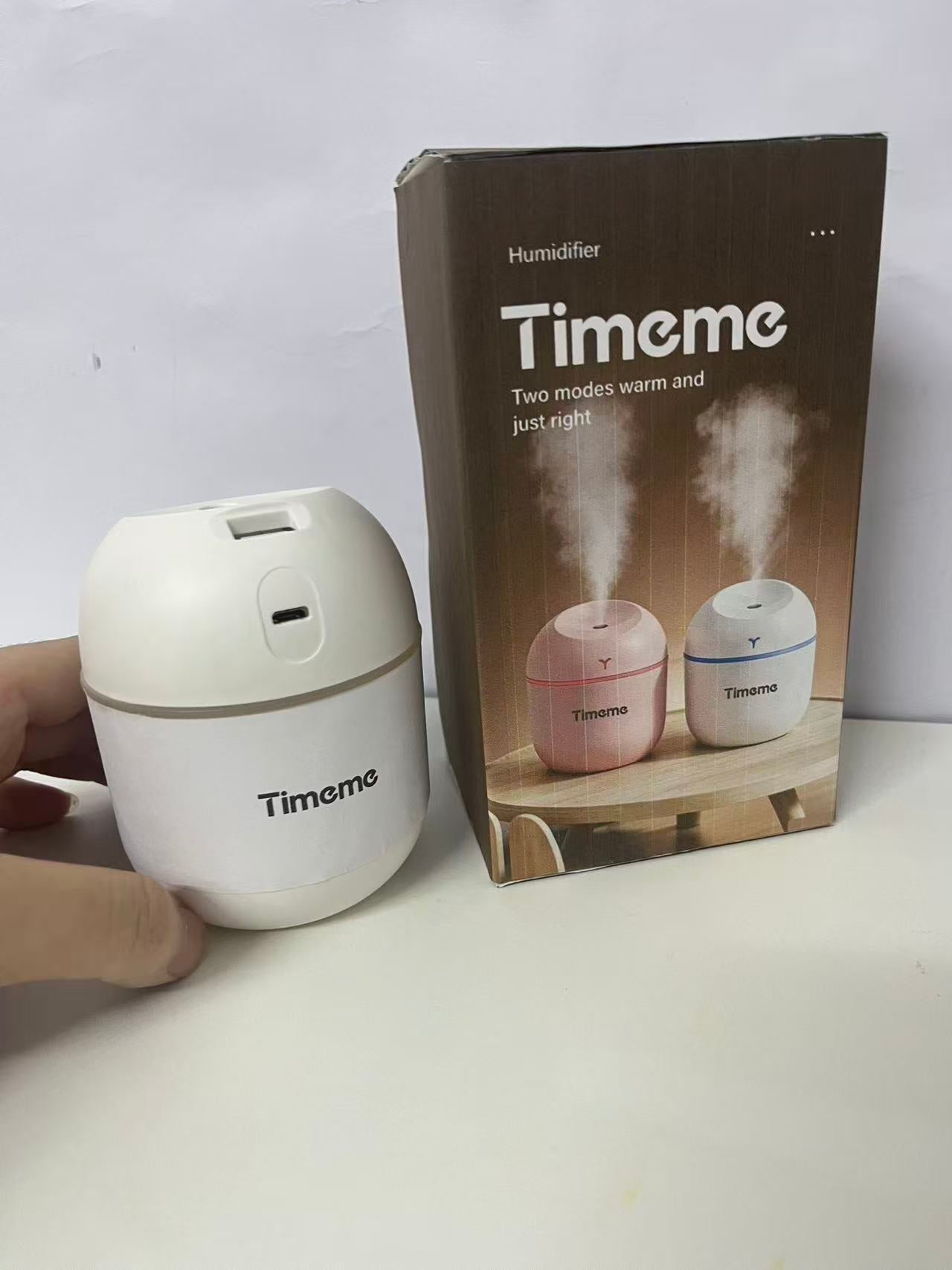 [Timeme Humidifiers]——Mini Dual-Spray Humidifier - Portable Quiet Desktop Hydrator