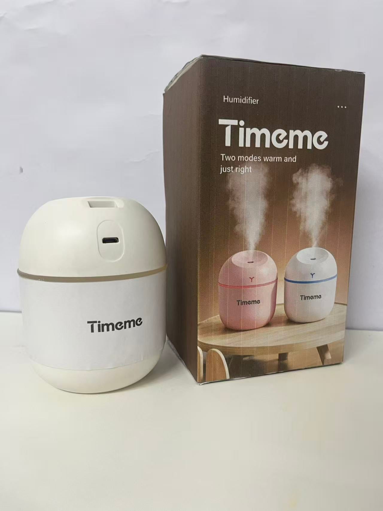 [Timeme Humidifiers]——Mini Dual-Spray Humidifier - Portable Quiet Desktop Hydrator