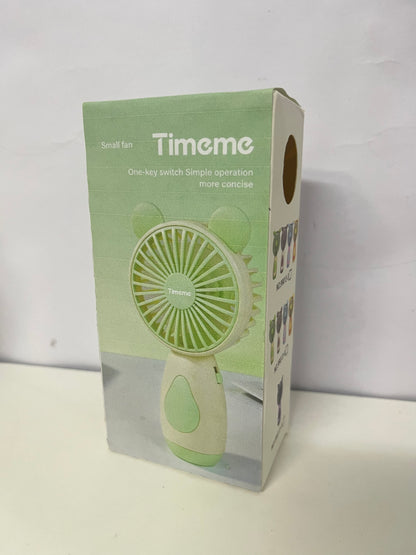 [Timeme Electric fans]——Cute Bear Handheld Fan - Portable Quiet Mini Fan