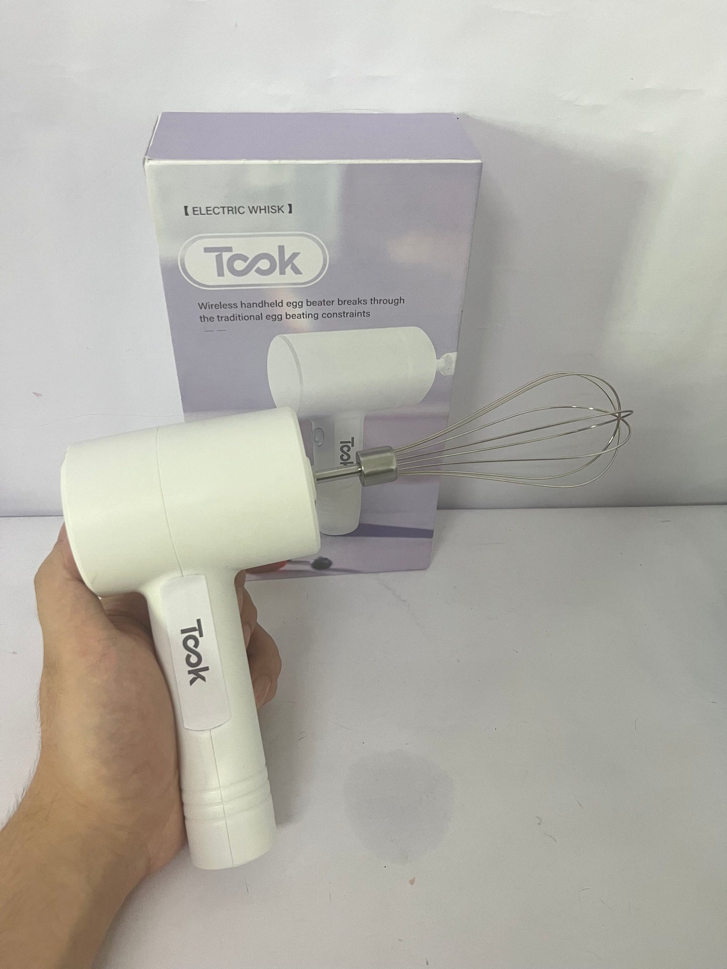 Took Powerful Milk Frother & Egg Beater - Powerful Electric Handheld Frother & Whisk