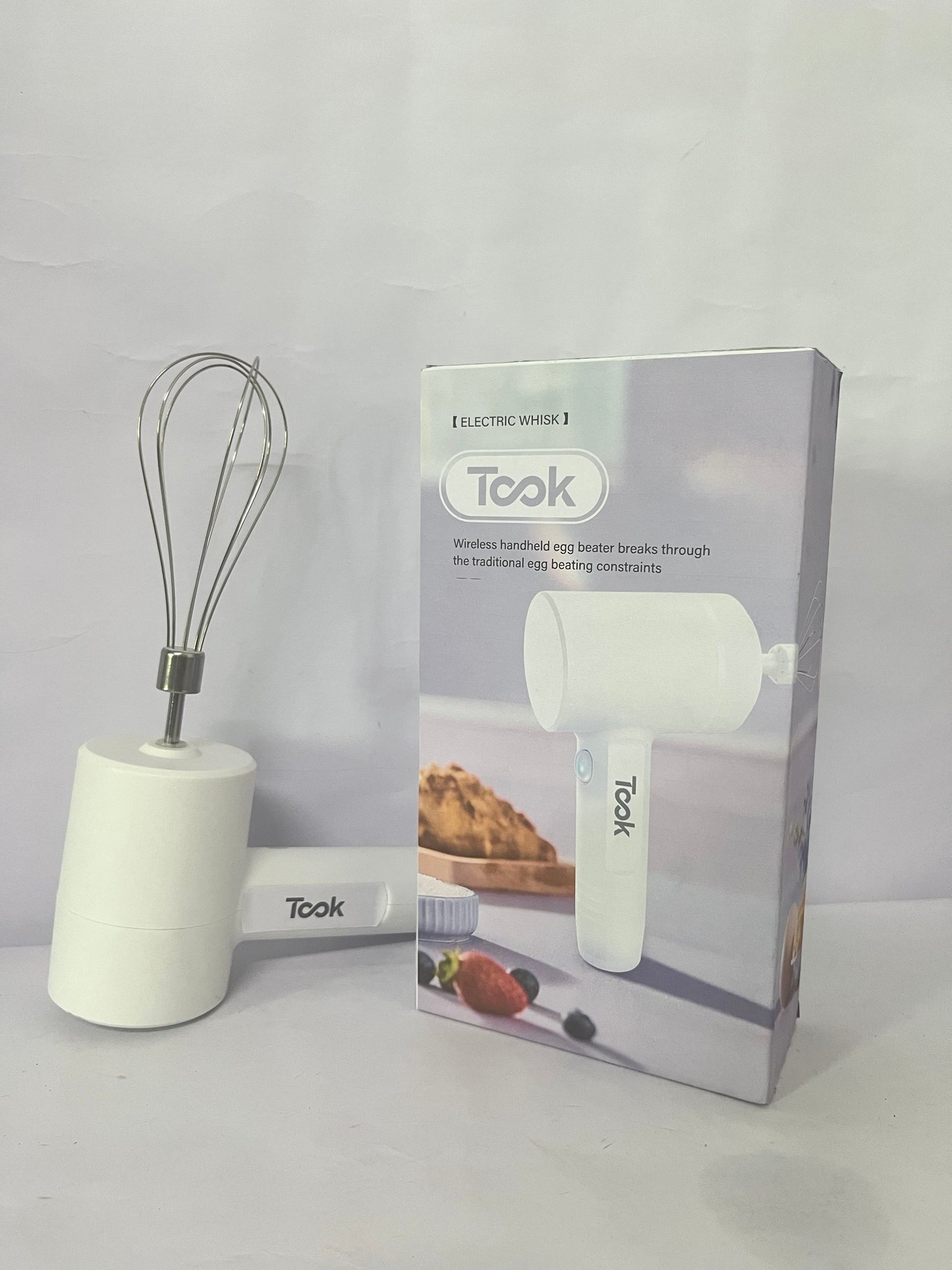 Took Powerful Milk Frother & Egg Beater - Powerful Electric Handheld Frother & Whisk