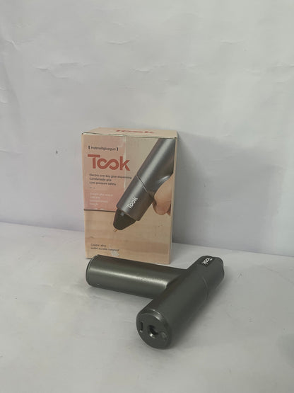 Took Silver black Hot melt glue guns while the balanced design allows the glue gun to stand upright for easy use and storage