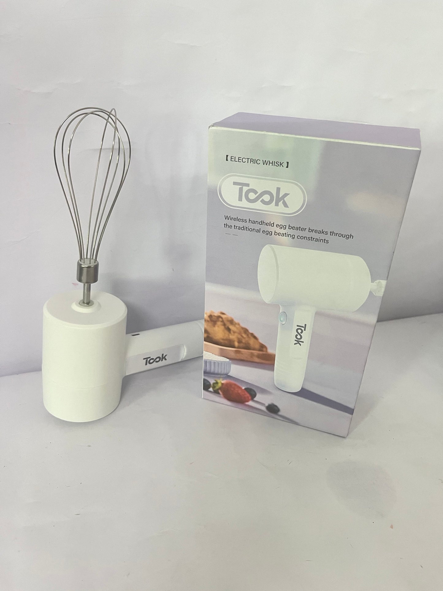 Took Powerful Milk Frother & Egg Beater - Powerful Electric Handheld Frother & Whisk