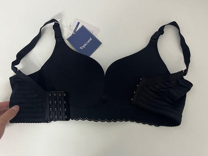 Topicomf Women's Push-Up Bra, Skin-Friendly & Breathable Fabric, Adjustable Multi-Row Buckle, Lace Trim Elegant Shaping Underwear