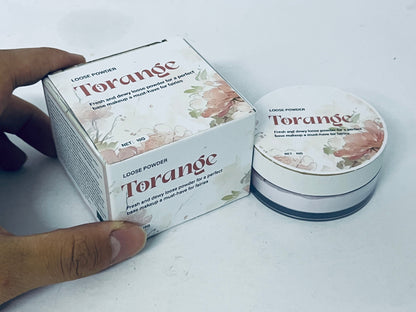 Torange Loose face powder Drying Powder Setting Powder, Soft Finishing Powder - Lightweight Oil Control, Long Lasting,  (Natural, Normal)