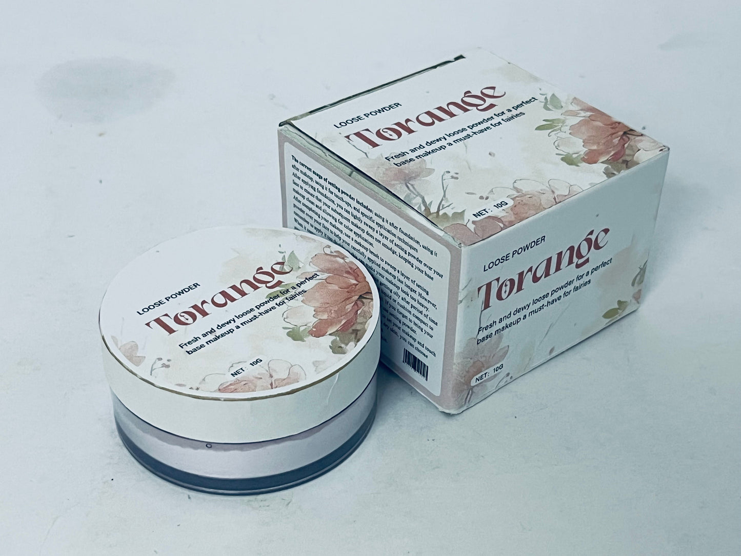 Torange Loose face powder Drying Powder Setting Powder, Soft Finishing Powder - Lightweight Oil Control, Long Lasting,  (Natural, Normal)