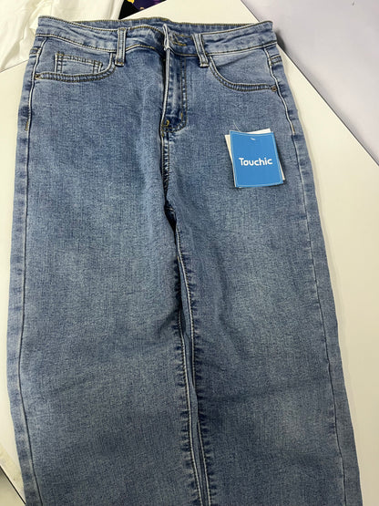 Touchic Vintage Washed Jeans Comfortable & Slim-Fitting Versatile Classic A Fashion Staple for Daily Styling