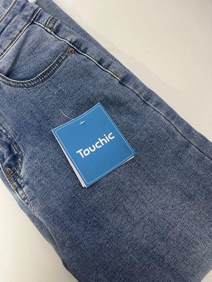 Touchic Vintage Washed Jeans Comfortable & Slim-Fitting Versatile Classic A Fashion Staple for Daily Styling