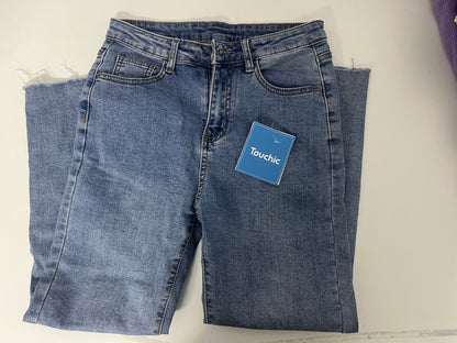 Touchic Vintage Washed Jeans Comfortable & Slim-Fitting Versatile Classic A Fashion Staple for Daily Styling